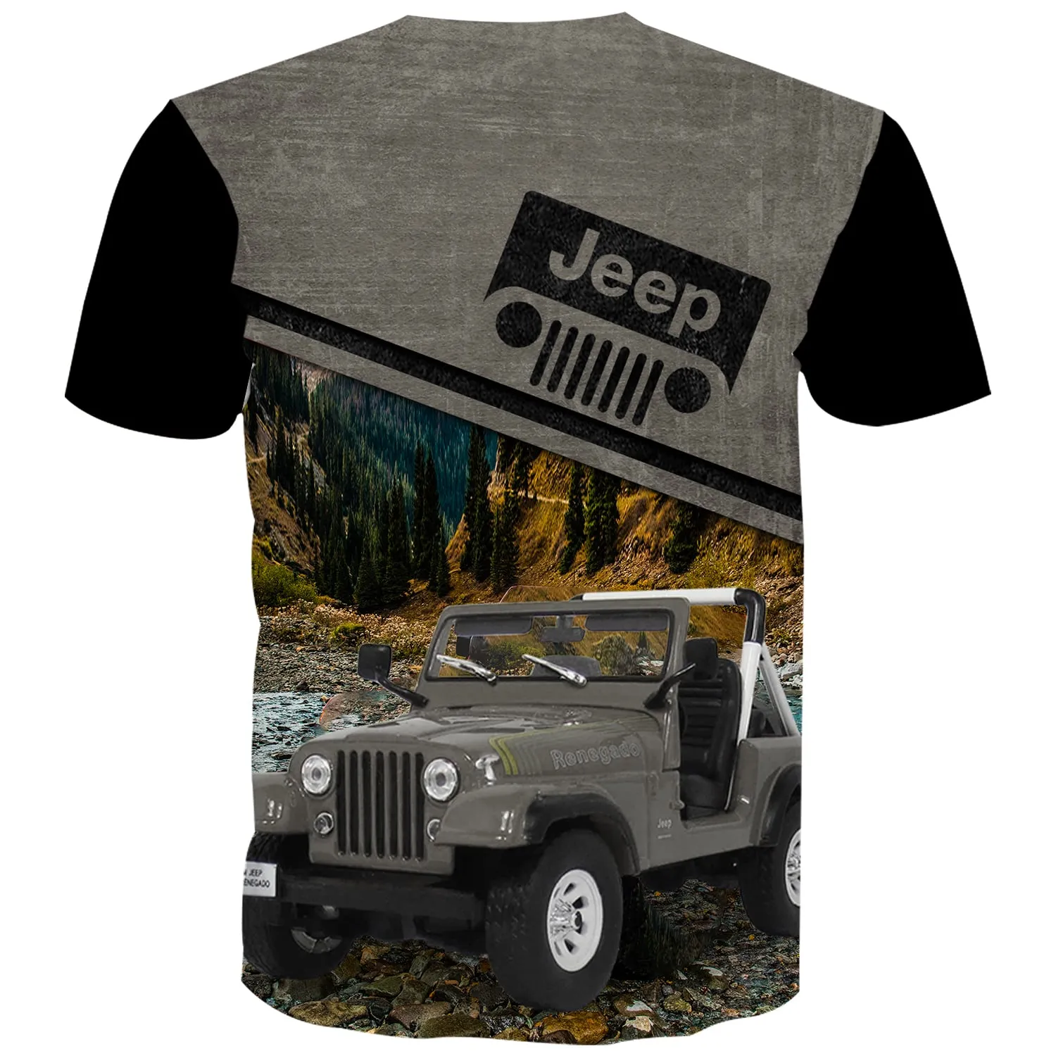 Off Road Jeep CJ - T-Shirt (Multiple Colors)