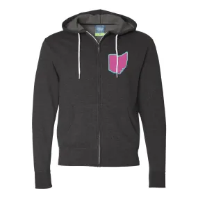 Ohio Patch Neon Soft Zip Unisex Hoodie