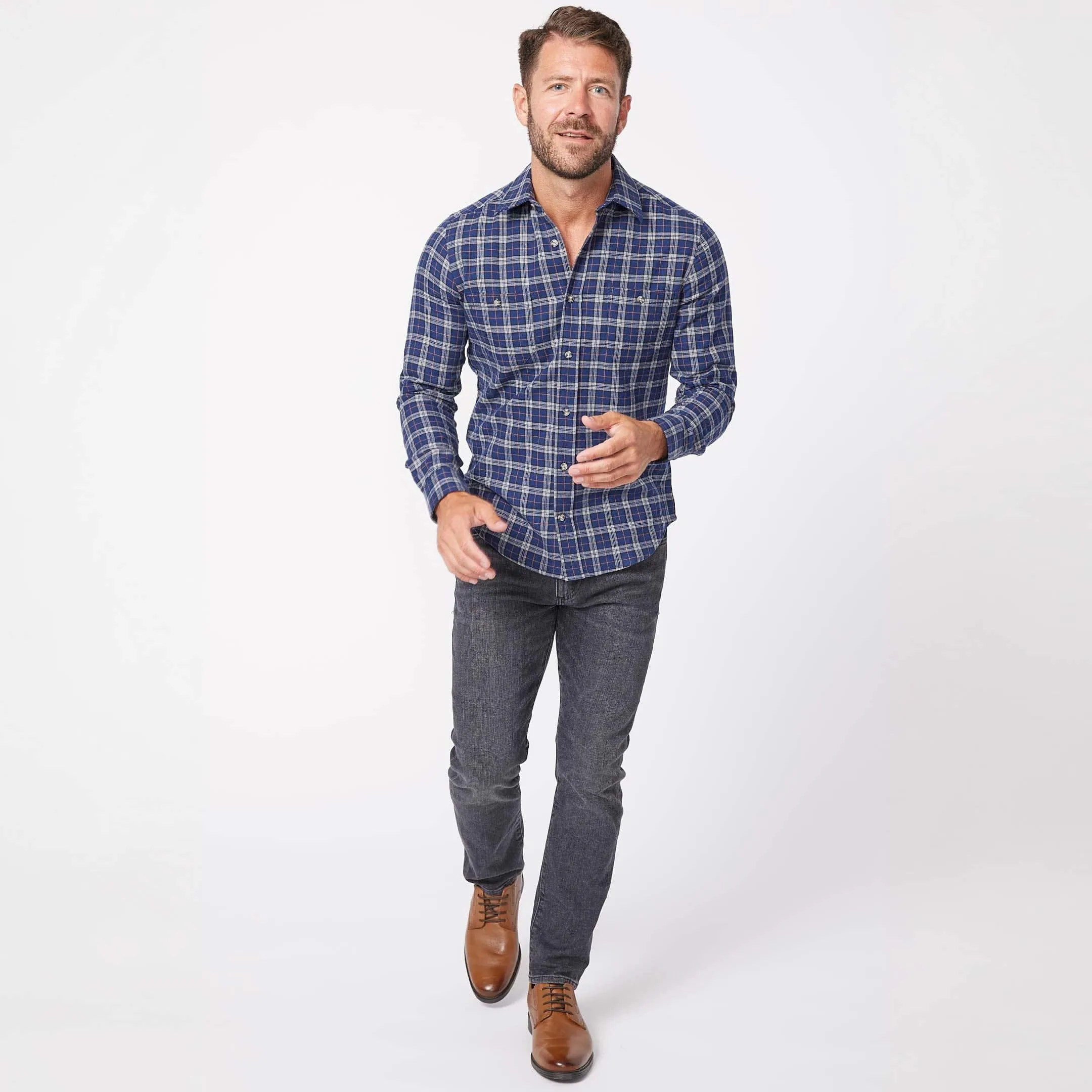 Ozark Plaid Flannel Shirt