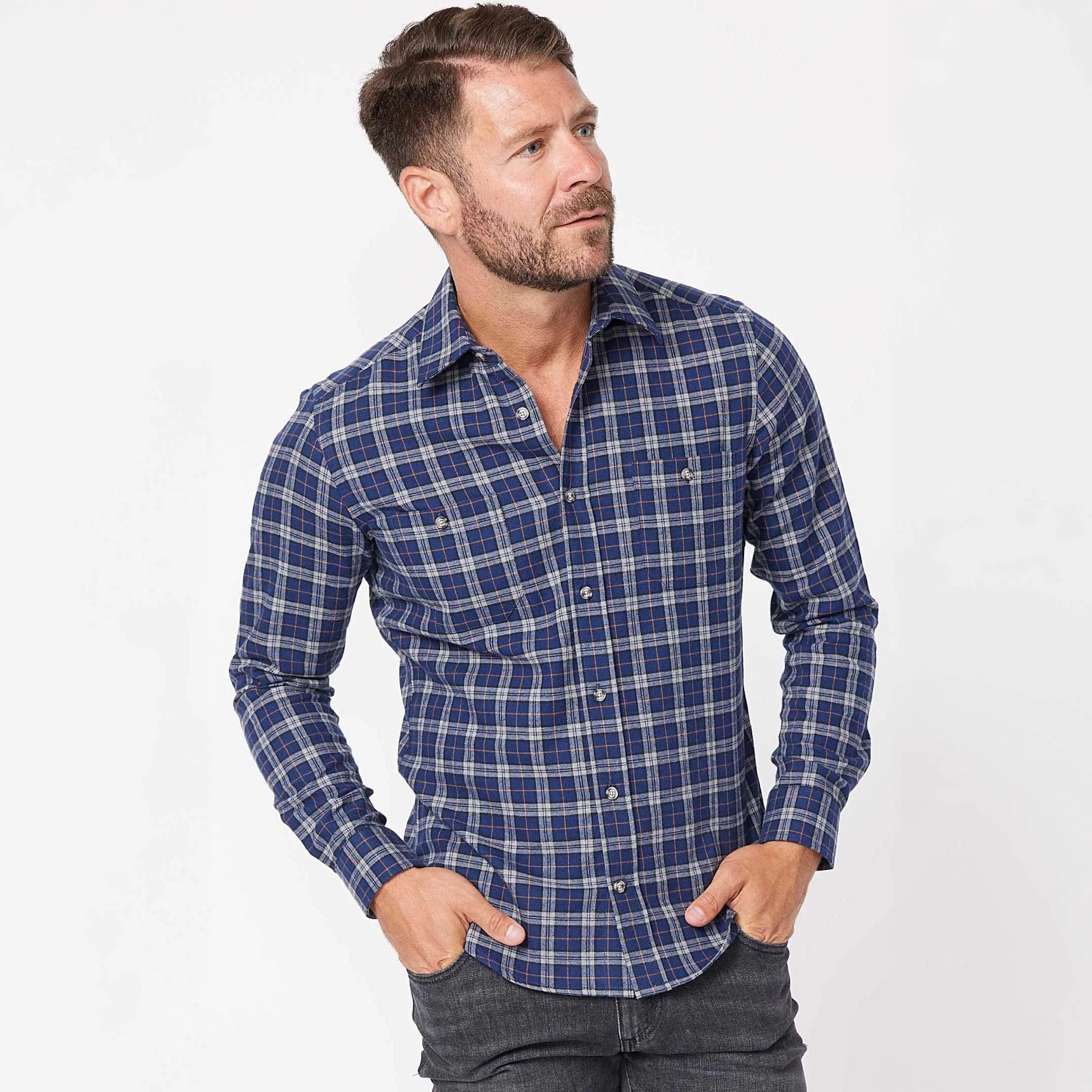 Ozark Plaid Flannel Shirt