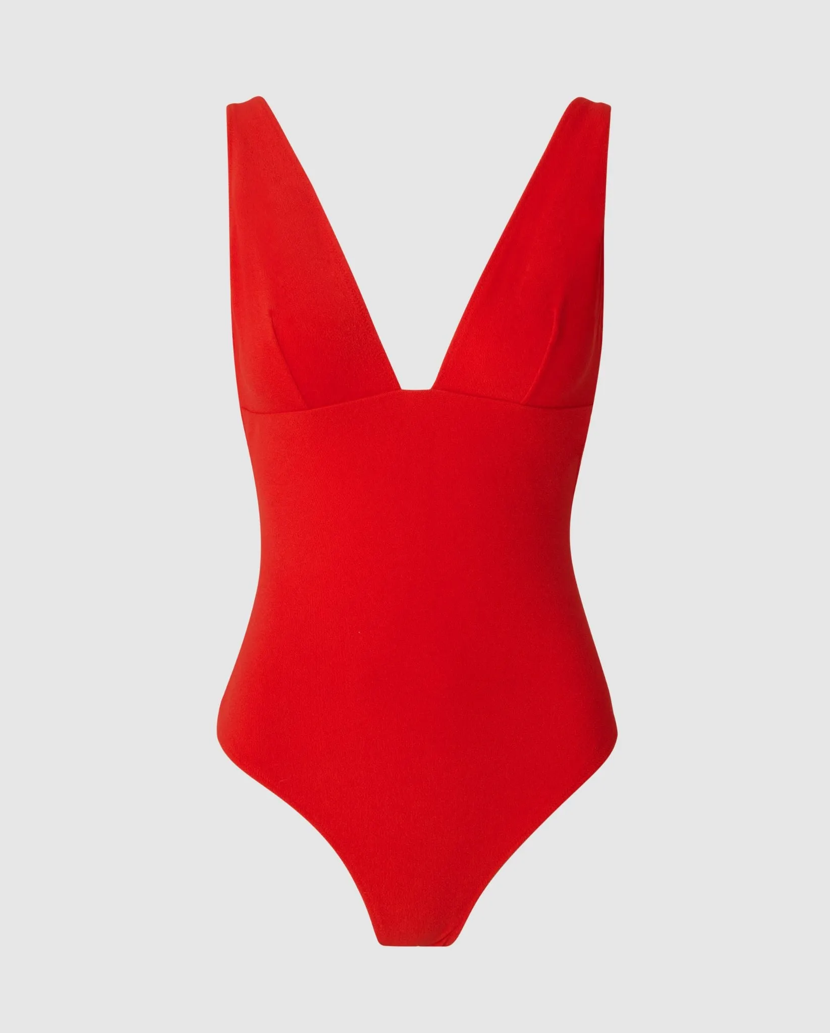 Plunge Swimsuit Papaya