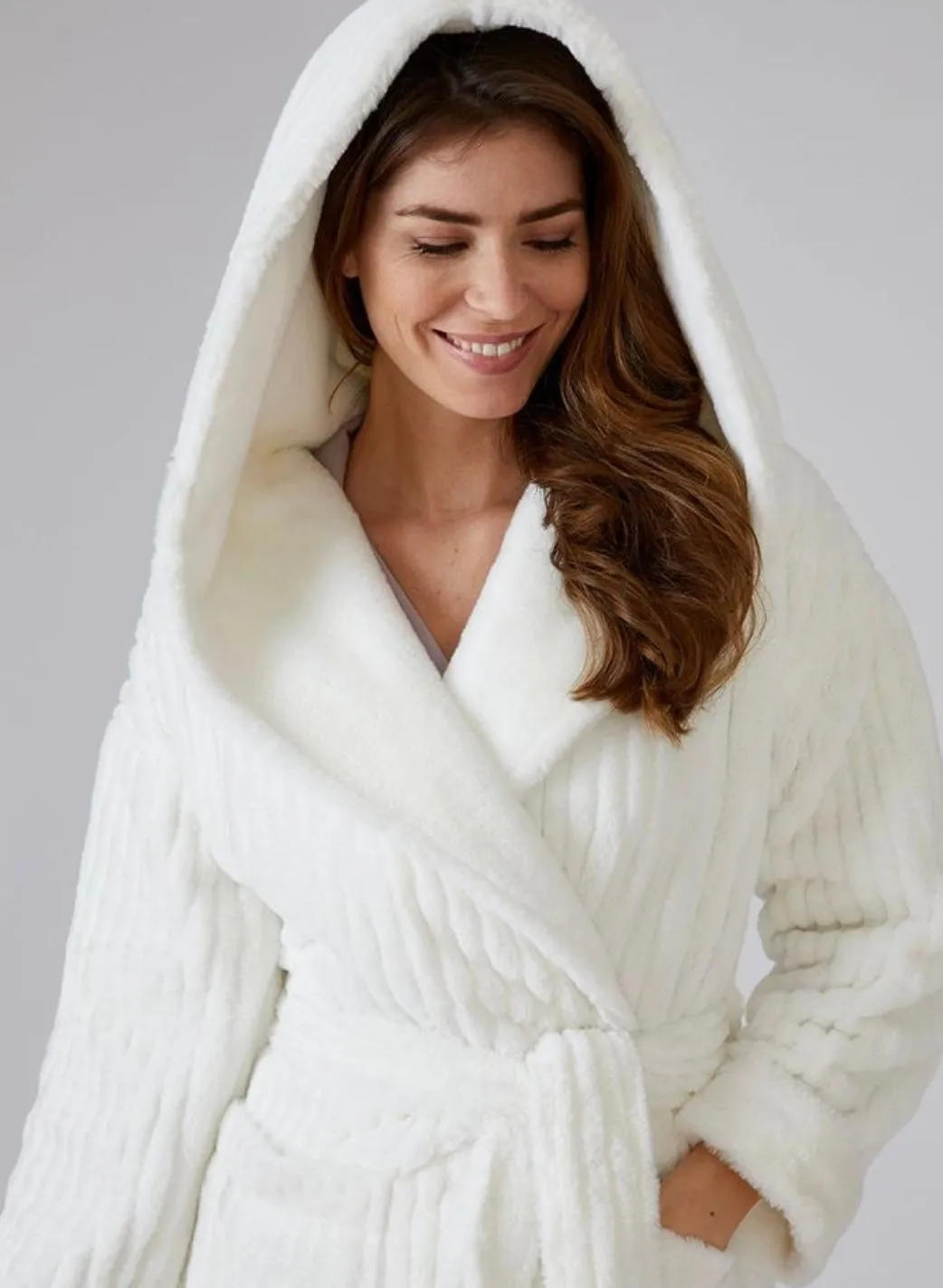 Pretty You London Cloud Robe-Cream