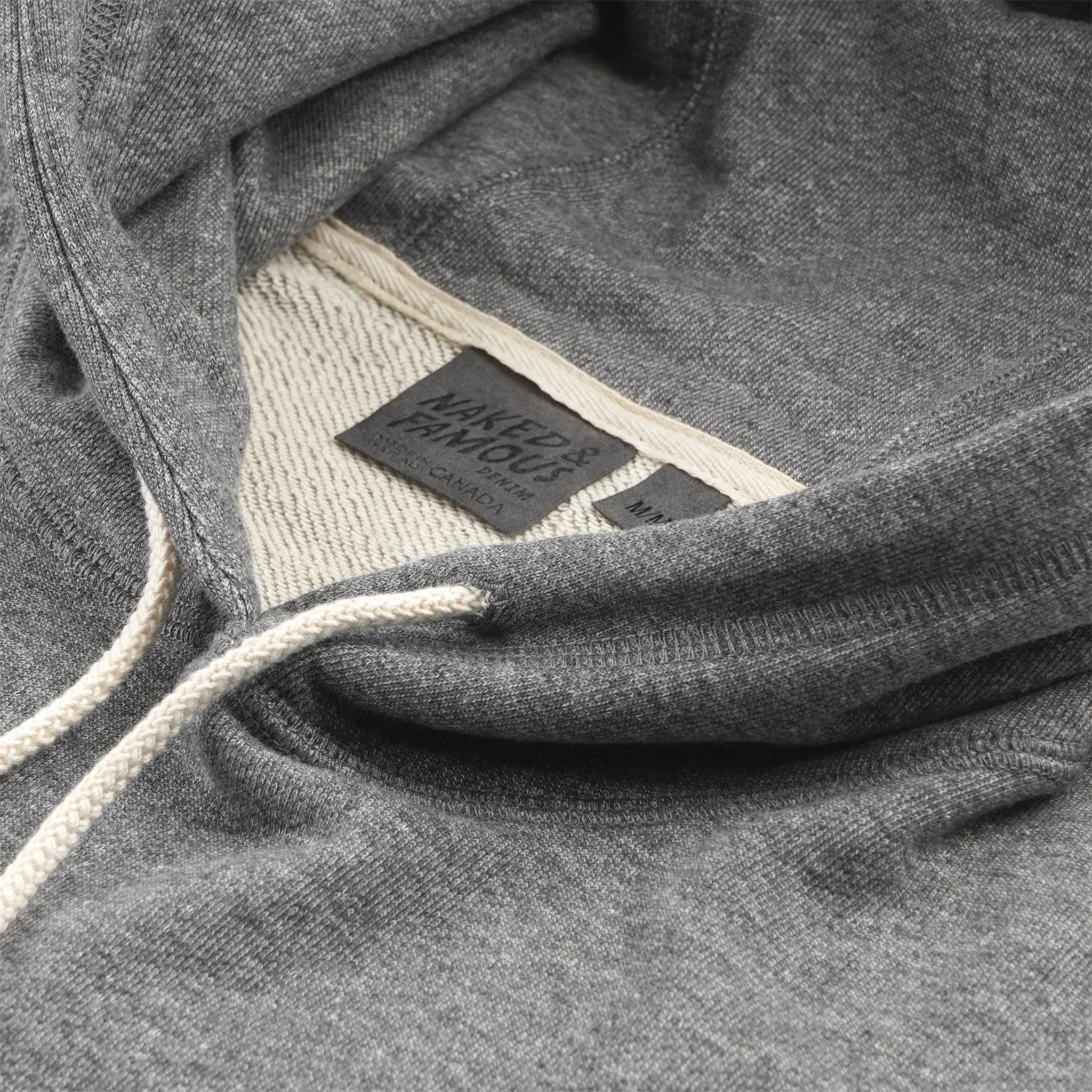 Pullover Hoodie - Heavyweight Terry - Charcoal