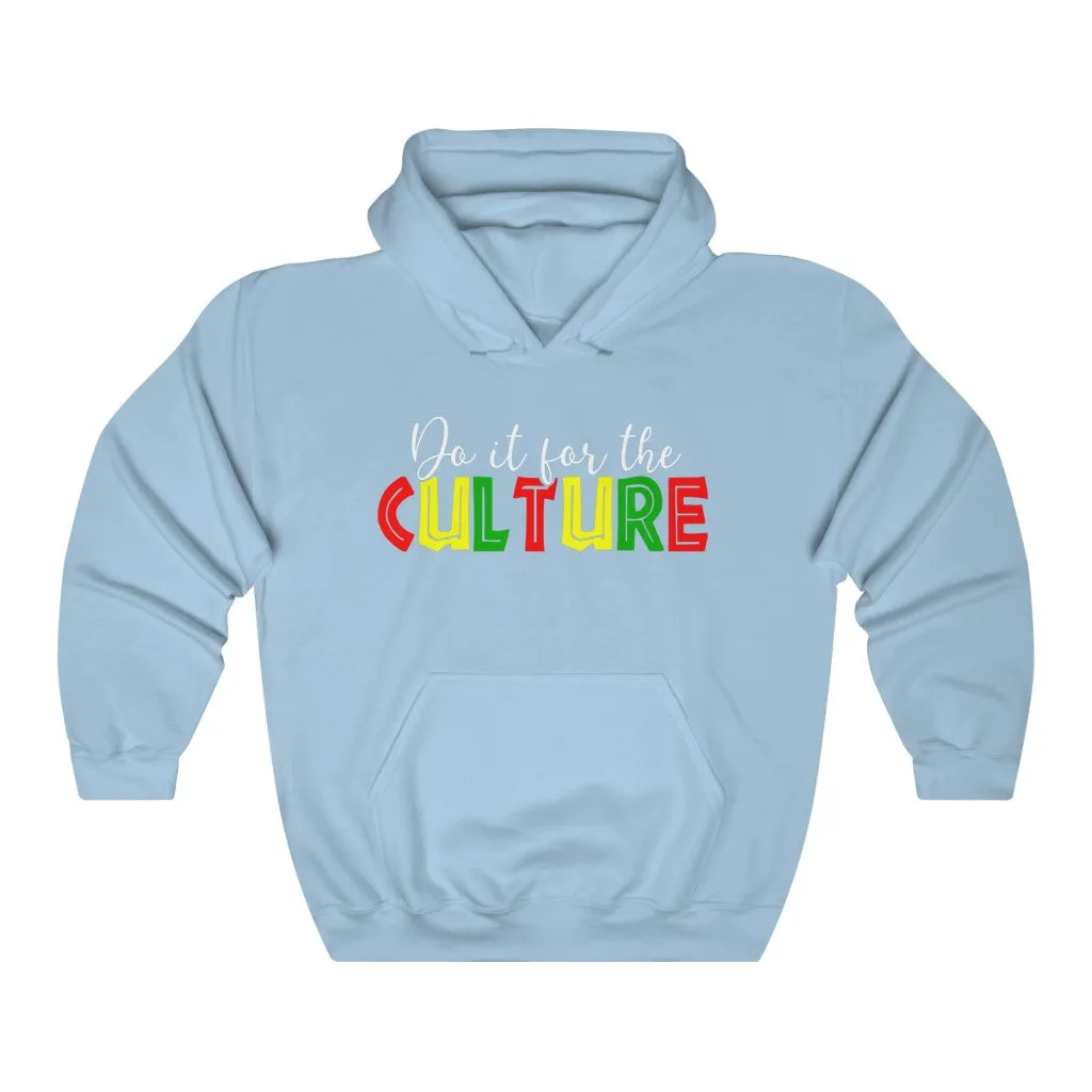 "Bold and Vibrant Culture Statement Hoodie