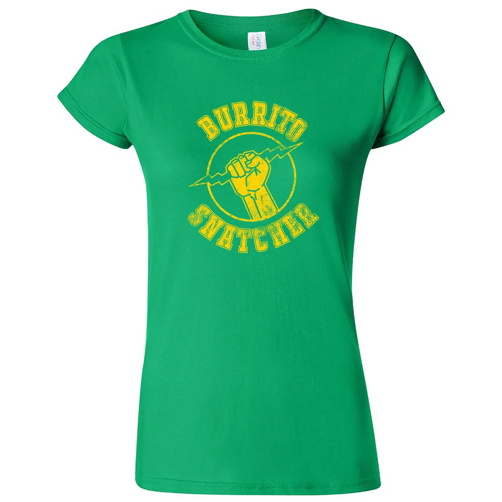 "Burrito Snatcher" women's t-shirt