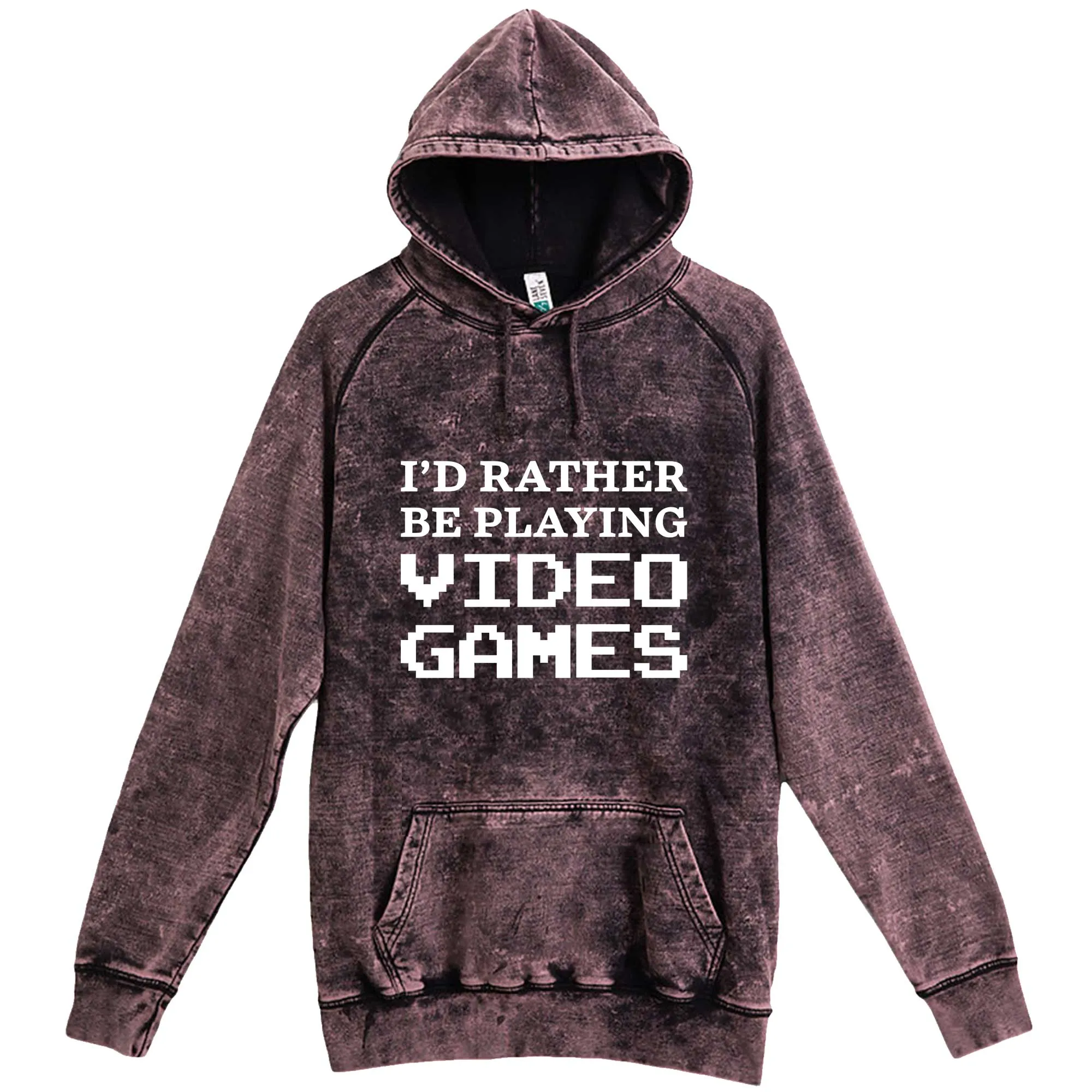 "I'd Rather Be Playing Video Games" hoodie