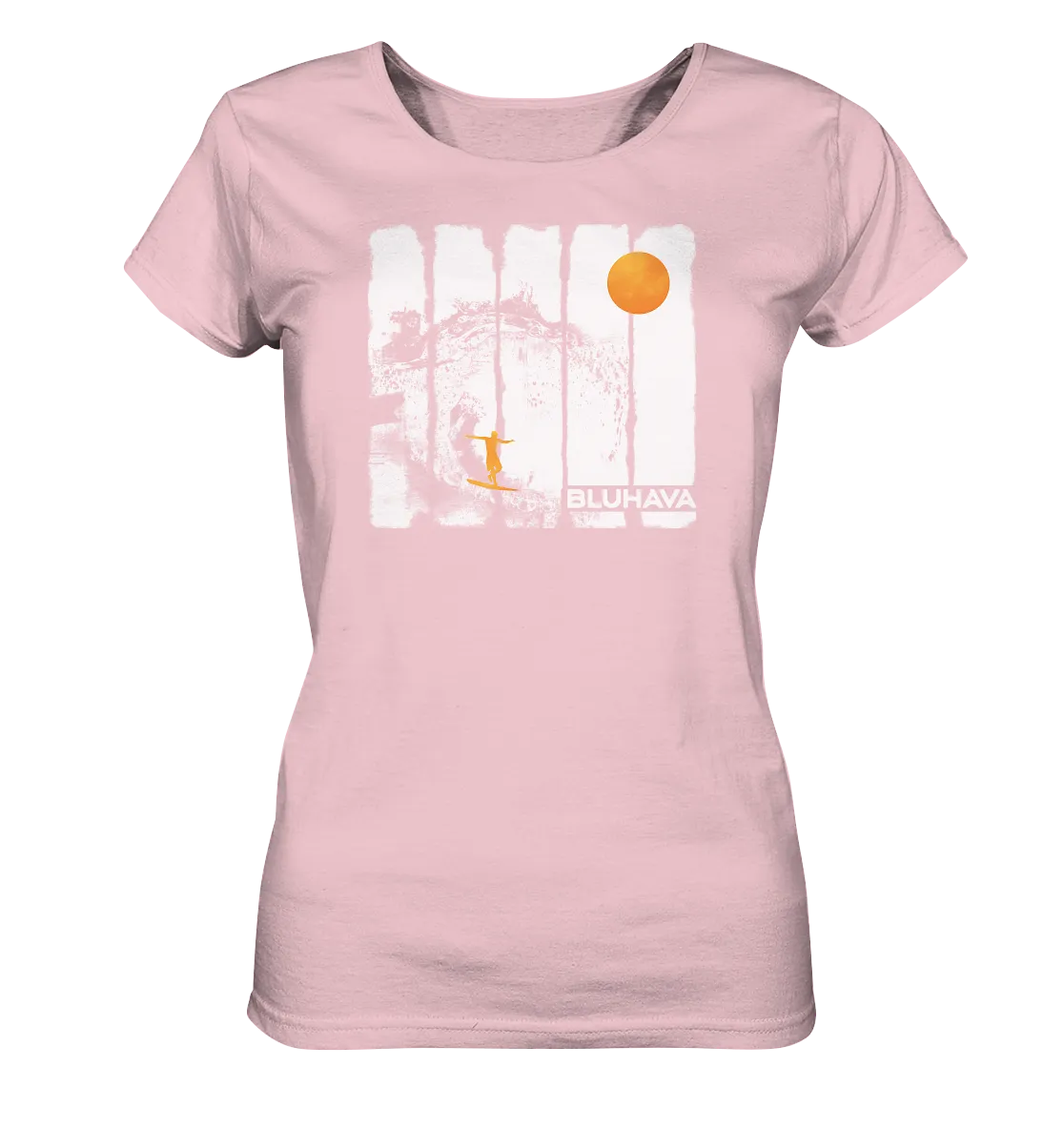 "Oceansplash Sunset Joy Ride" - Damen Premium Organic Shirt