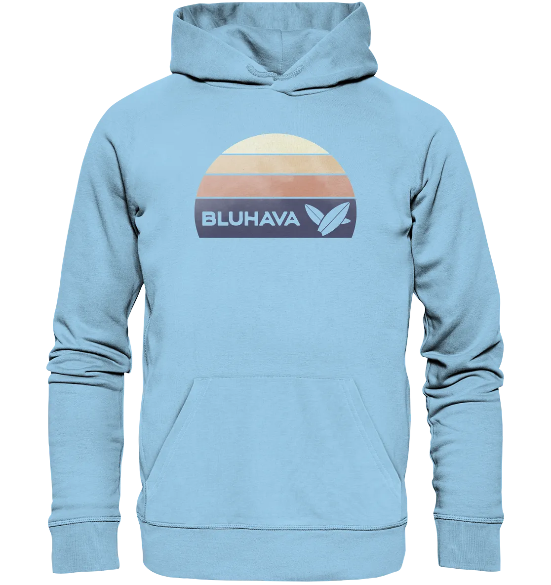 "Sunset Boarder" - Unisex Premium Organic Hoodie