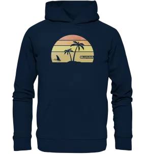 "Sunset Shark Place" - Unisex Premium Organic Hoodie