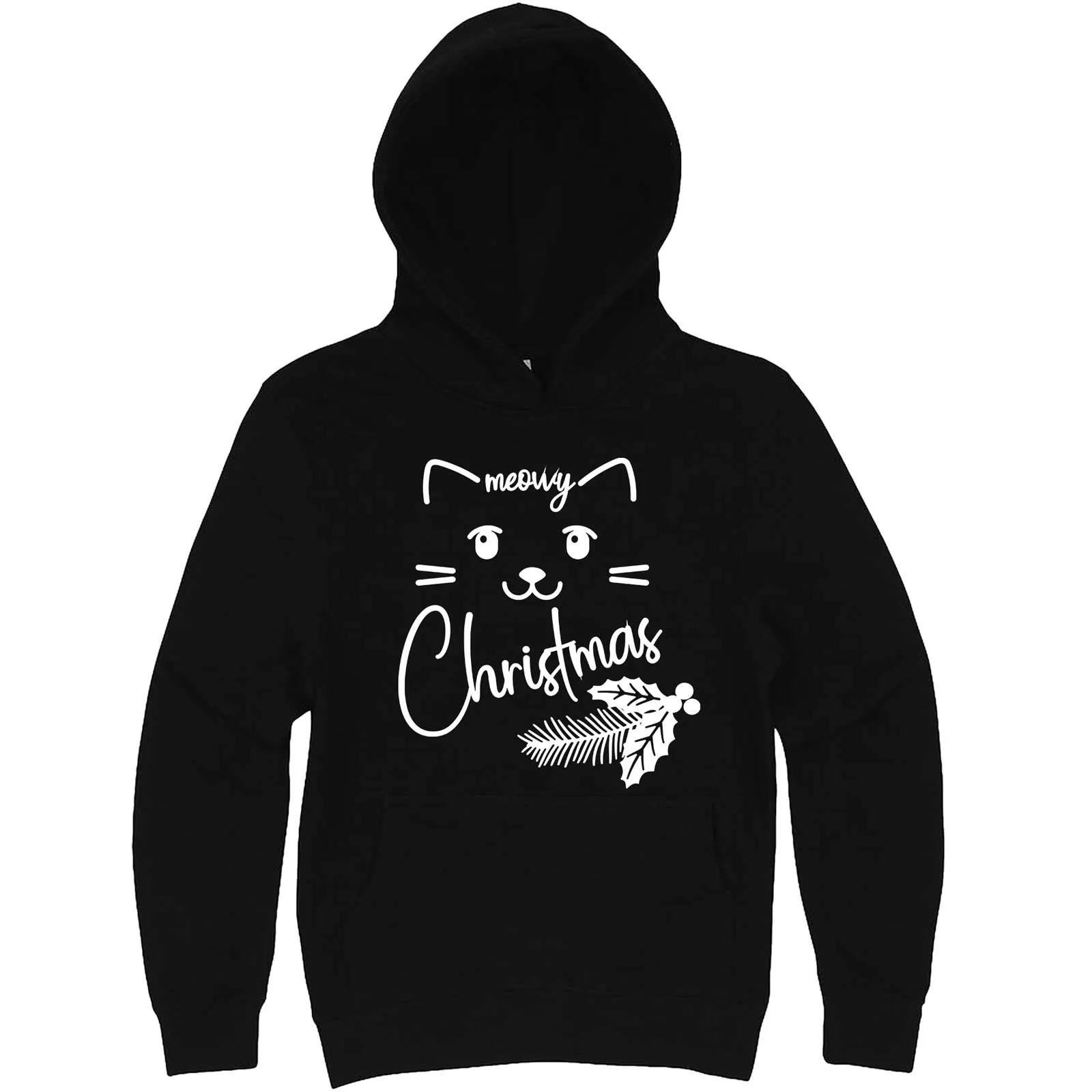 "Sweet Meowy Christmas kitty" hoodie