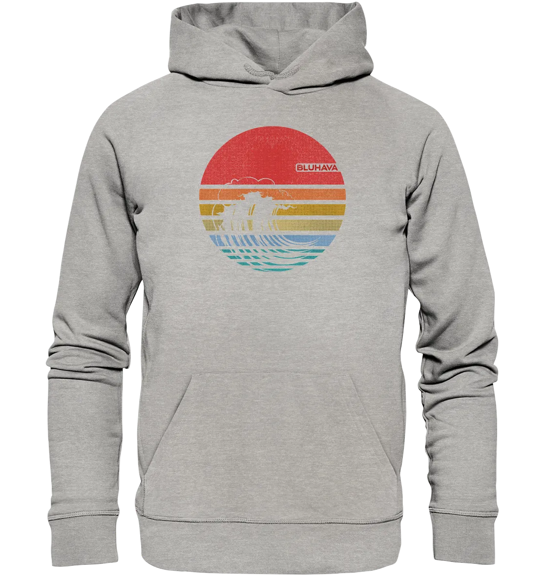 "Vintage Wave" - Unisex Premium Organic Hoodie