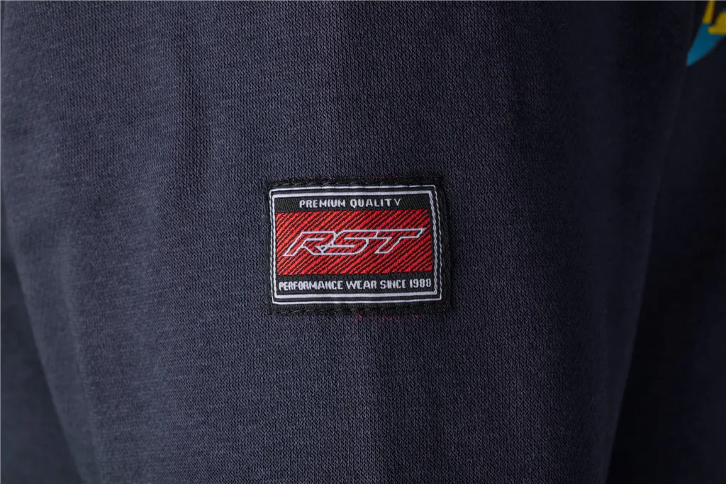 RST Dazzle Mens Casual Hoodie - Navy / Yellow