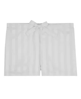 shadow stripe pyjama shorts