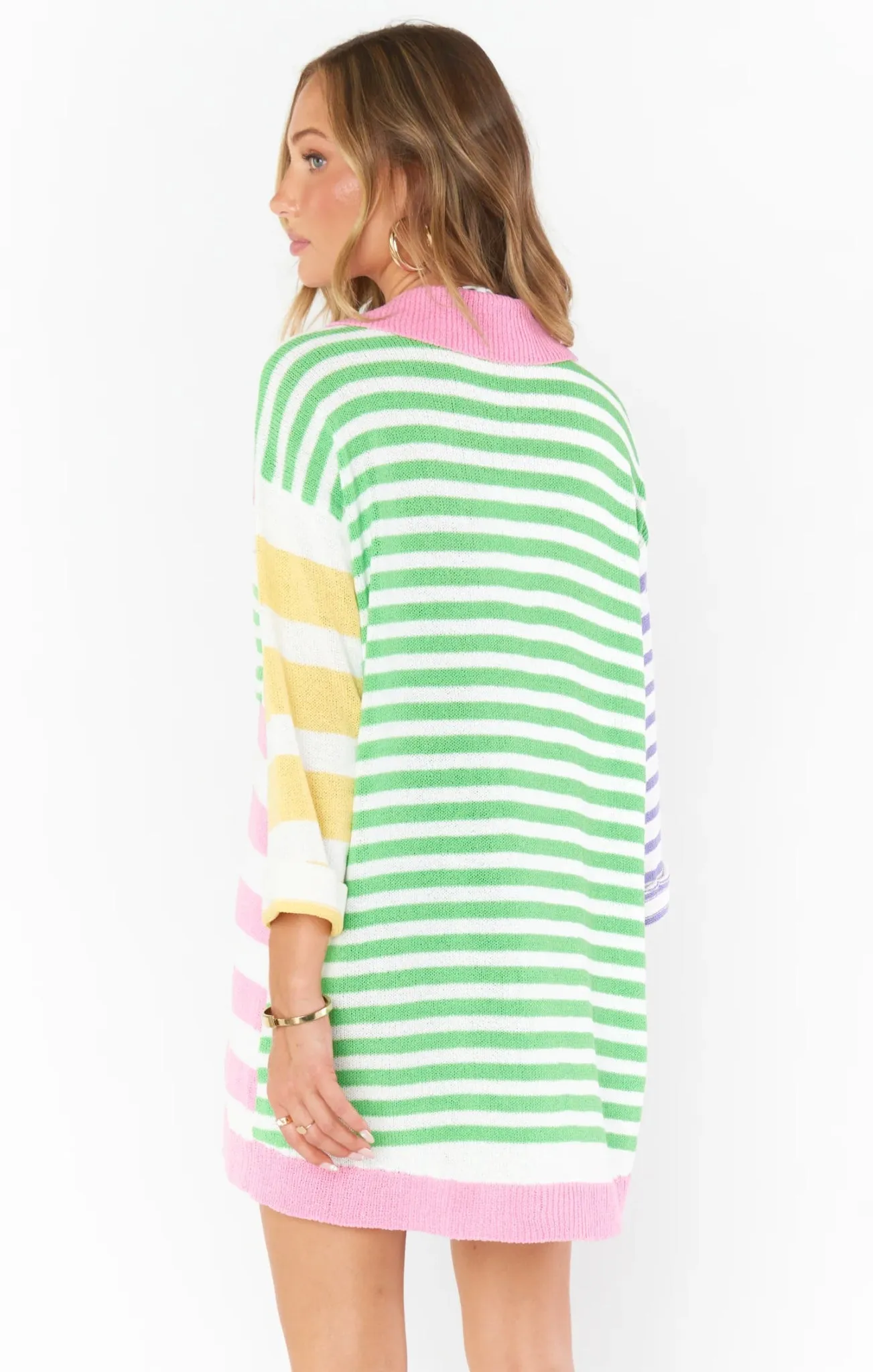 Show Me Your Mumu Sonny Sweater Candy Chalk Knit