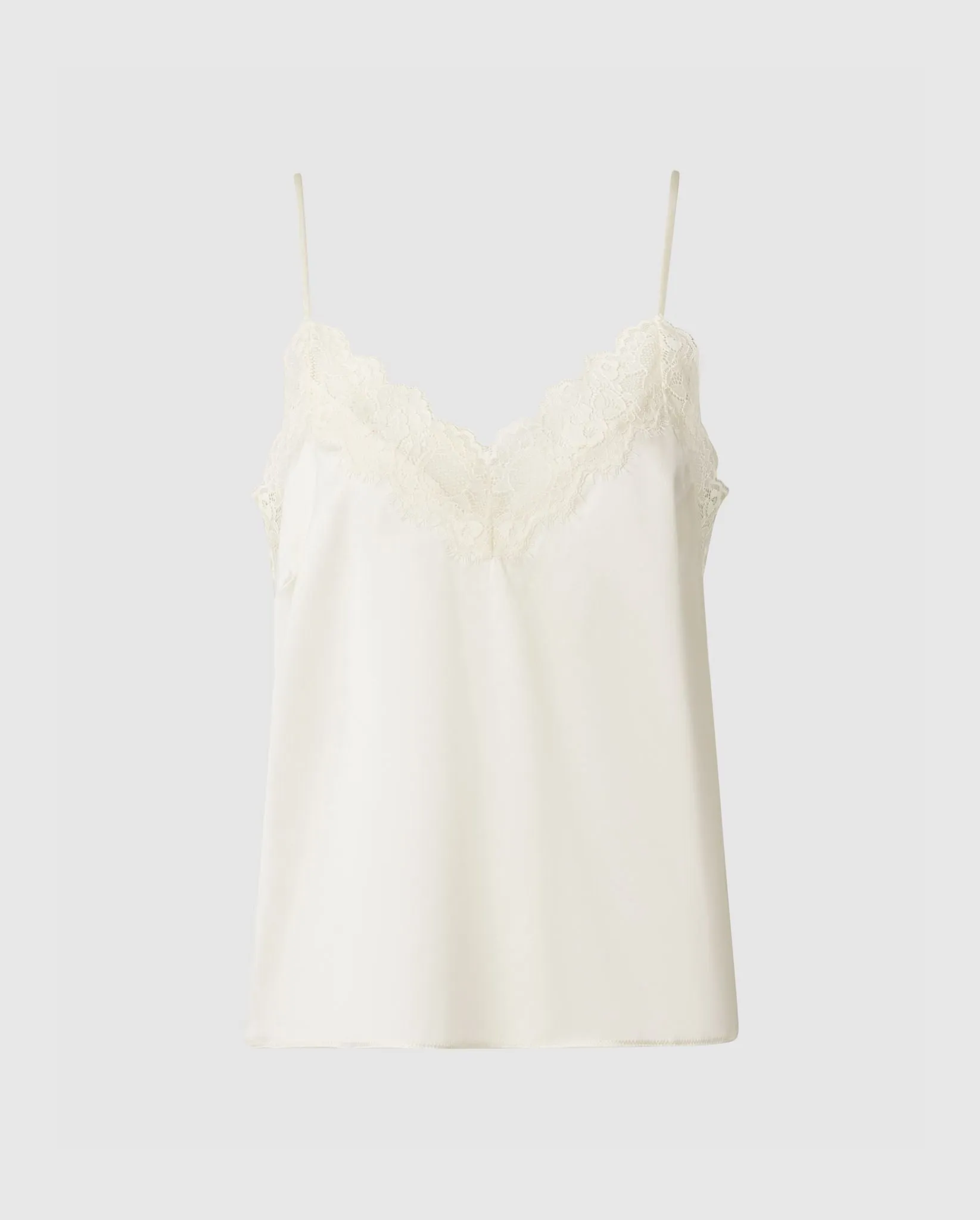 Silk Lace Camisole Cream