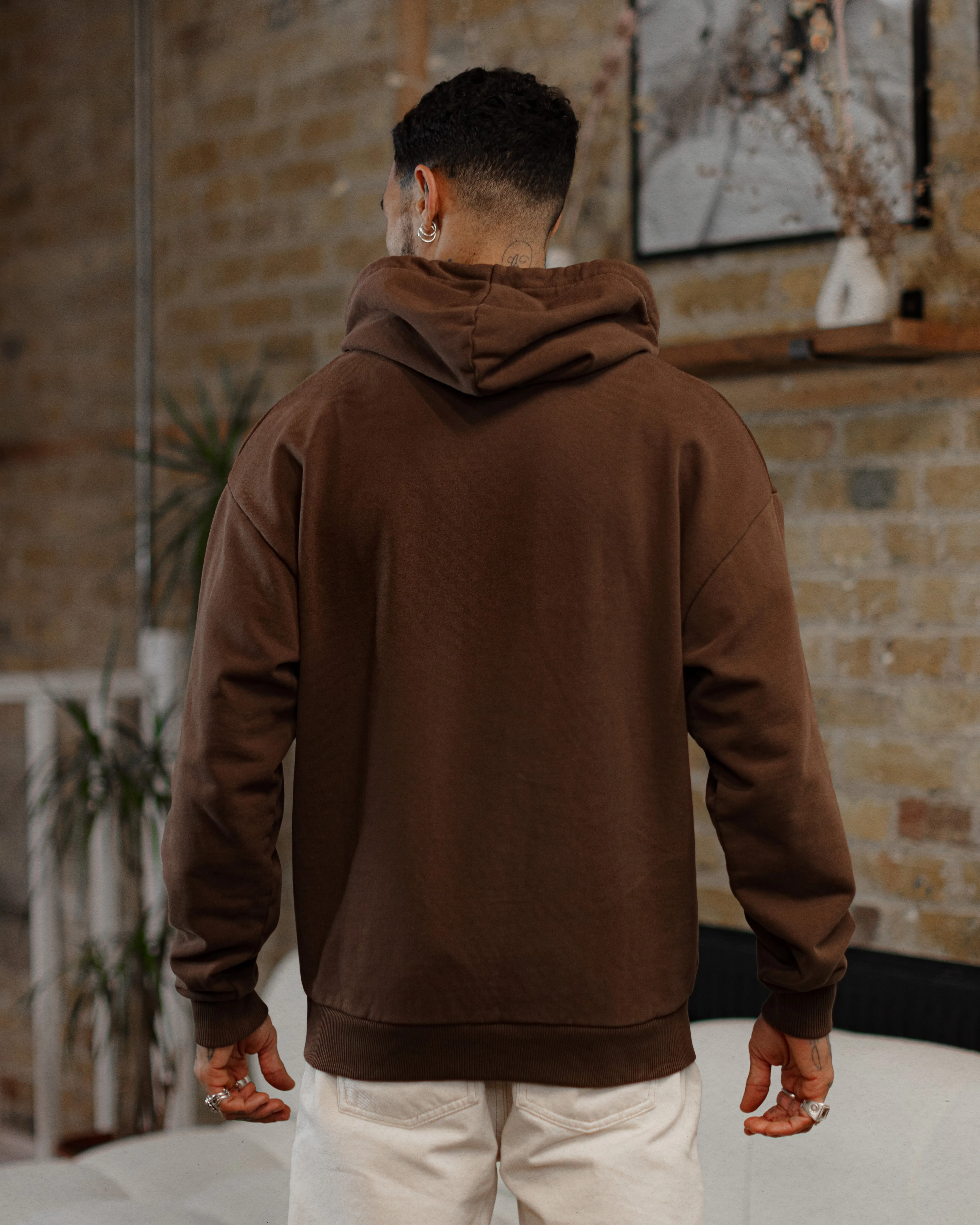 Slow Sundays Hoodie - Brown