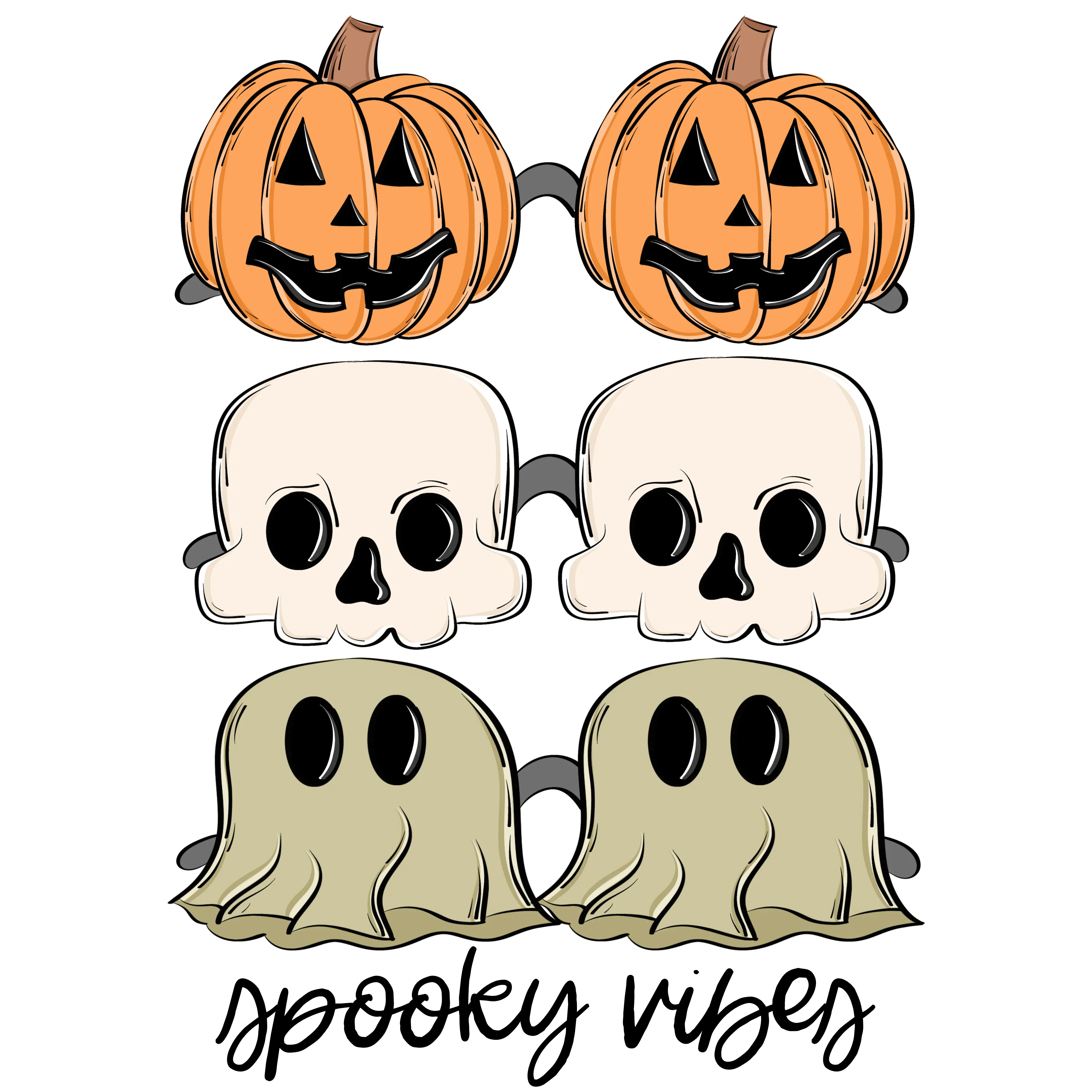 Spooky Vibes Toddler Tees