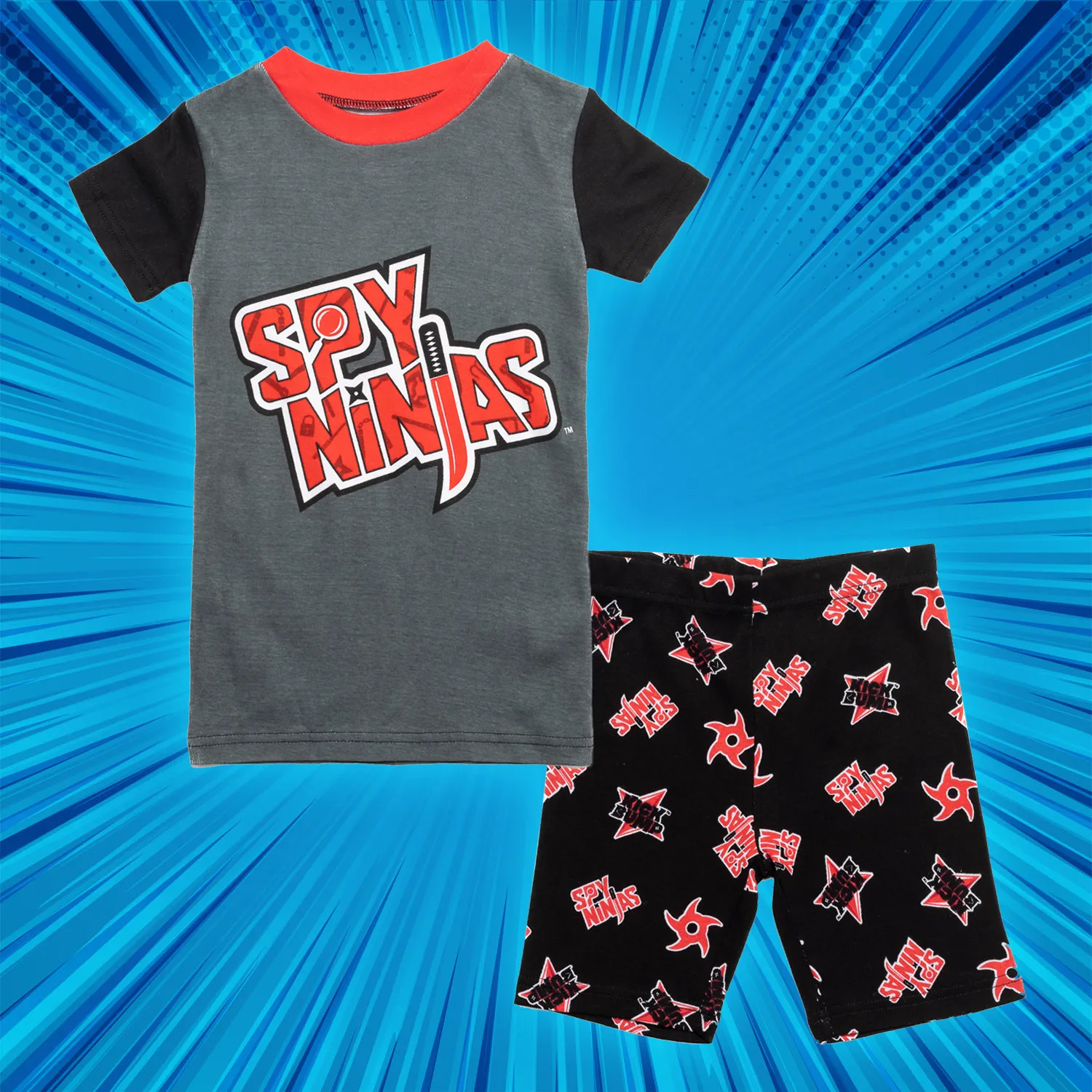 Spy Ninjas Short Sleeve Pajamas