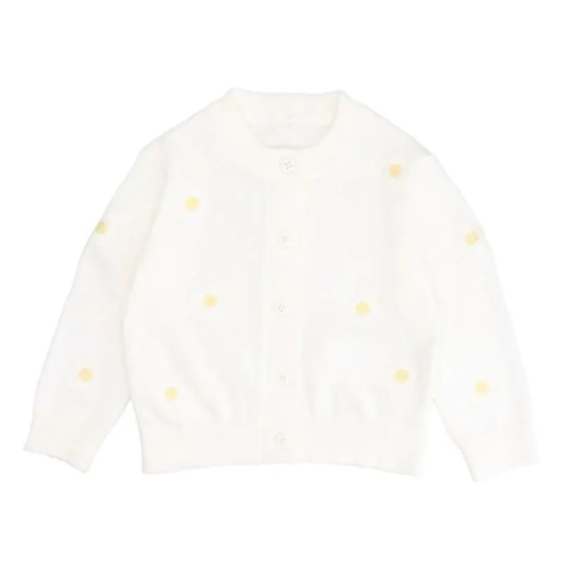 STELLA MCCARTNEY KIDS Flower Embroidery Cardigan