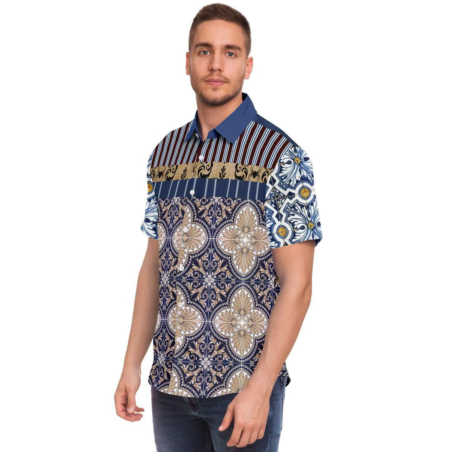 Tavira Mirabella Short Sleeve Button Down Shirt