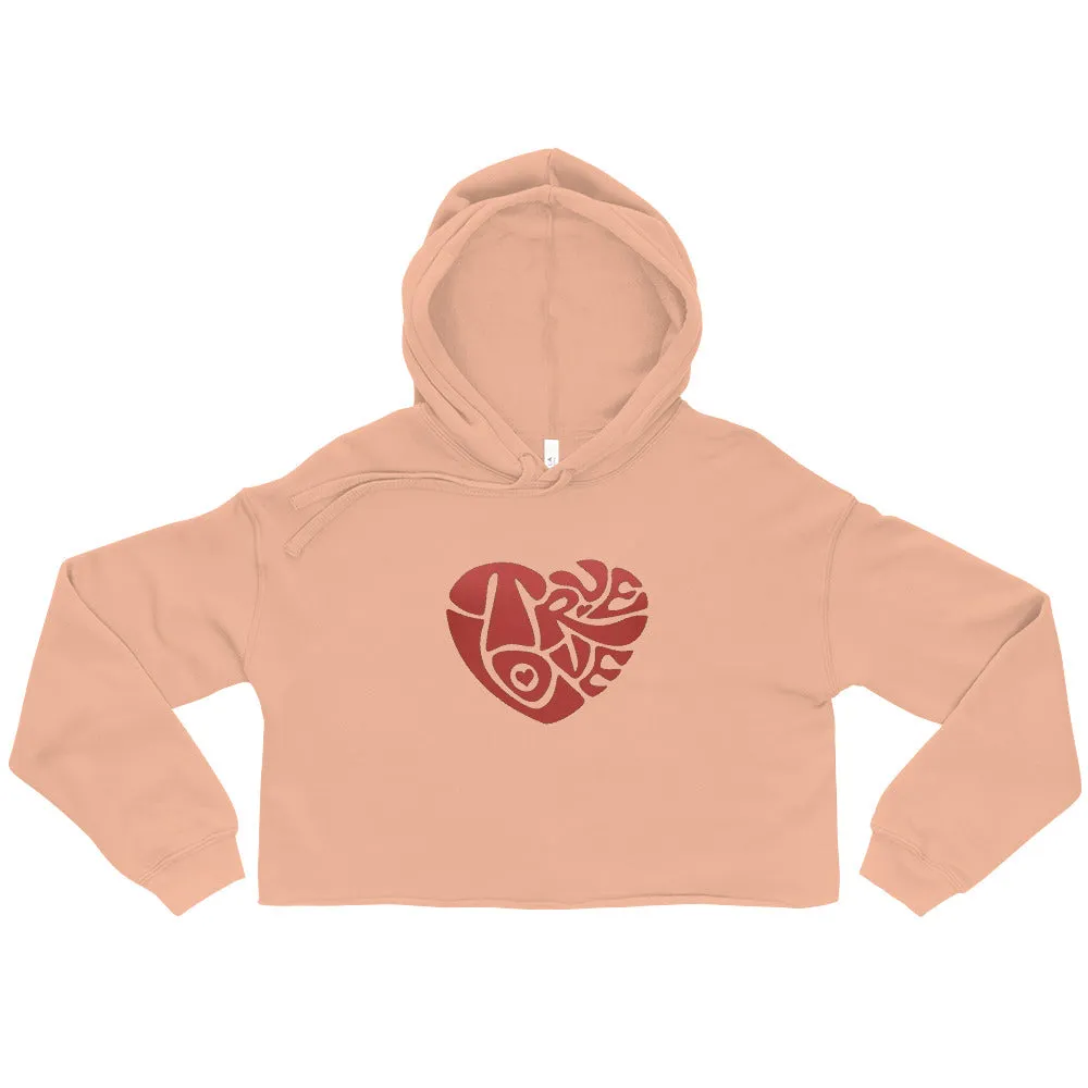 True Love by Wisam Women’s Crop Hoodie