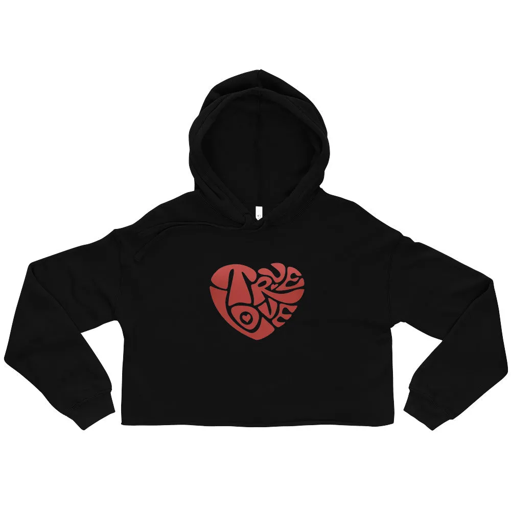 True Love by Wisam Women’s Crop Hoodie