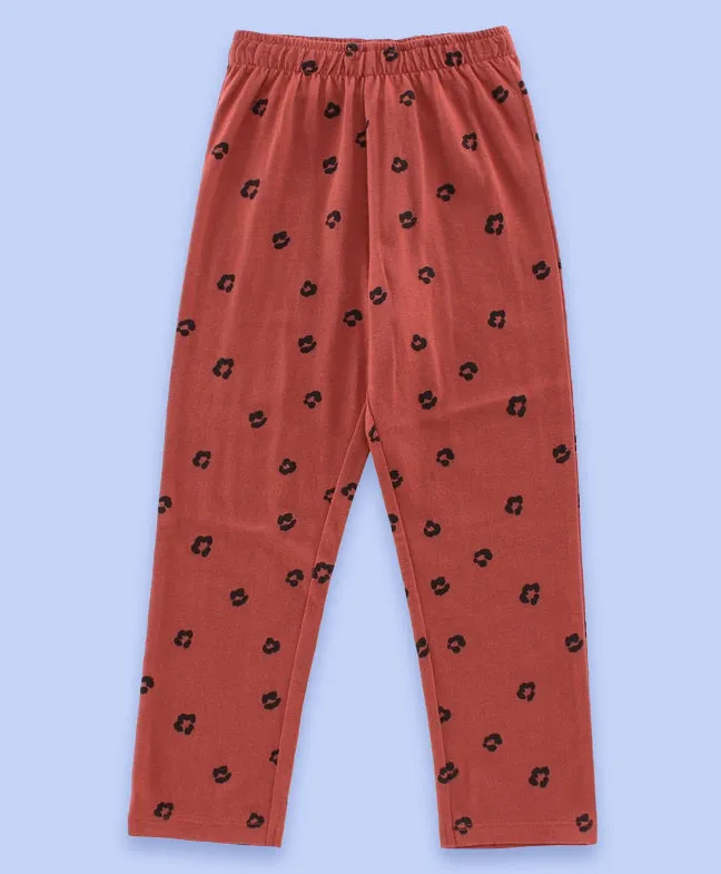 Ventra Boys Cheetah Print Nightwear