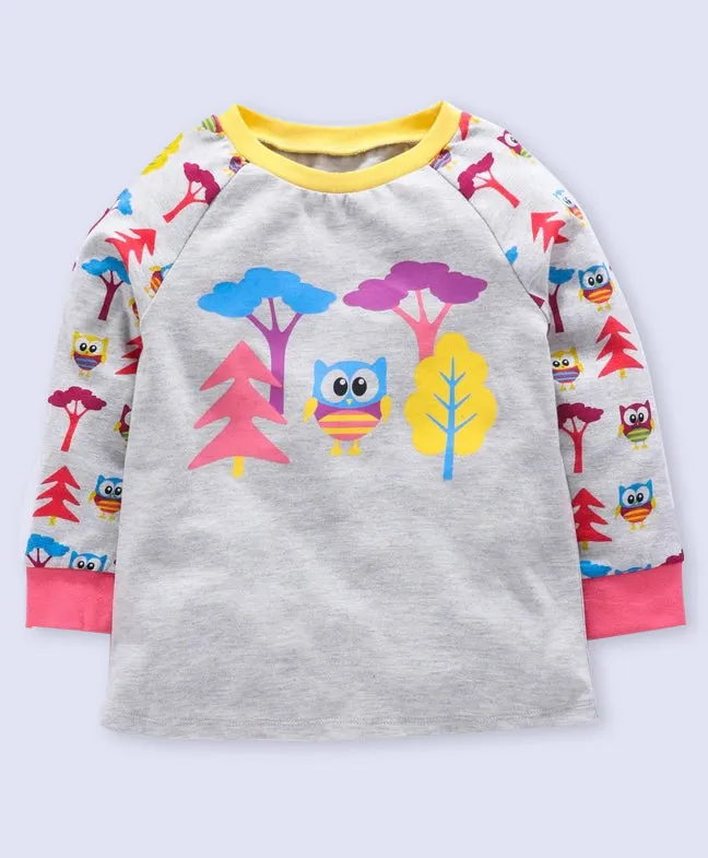 Ventra Boys Owl Print Nightwear