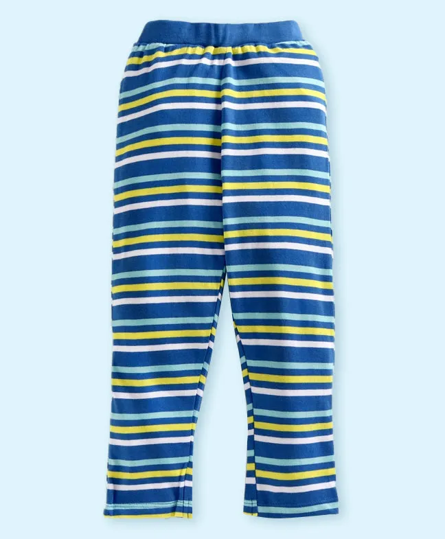 Ventra Boys Striped Yellow Nightwear