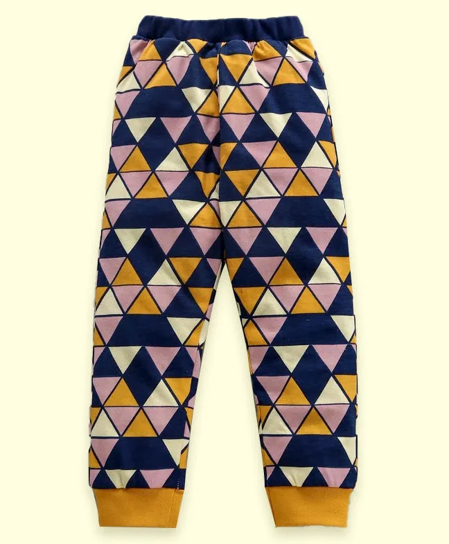 Ventra Boys Triangle Yellow Nightwear