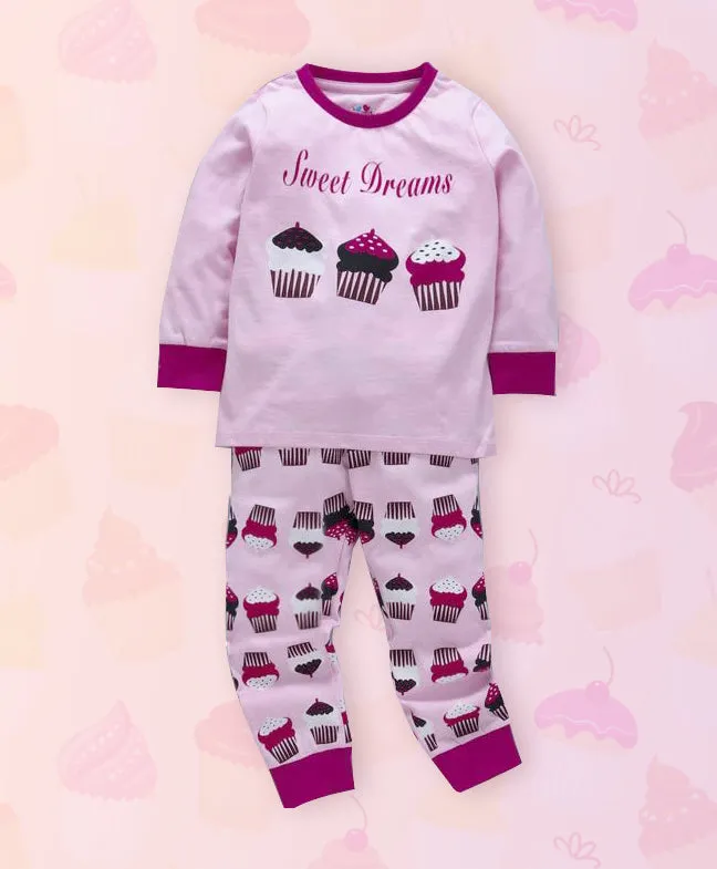 Ventra Girls Cupcake Nightwear