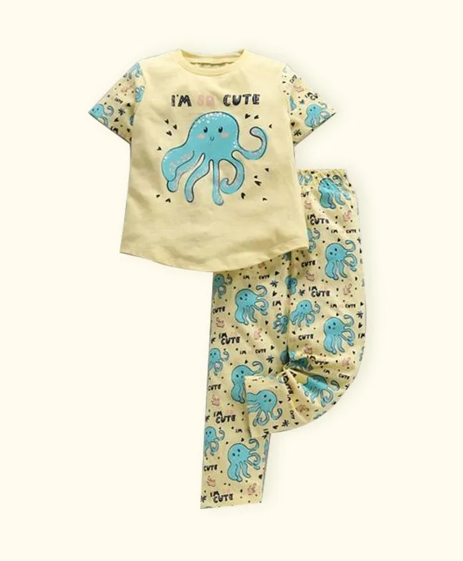 Ventra Girls Octopus Nightwear