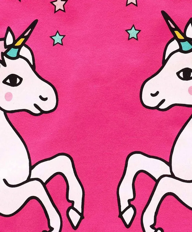 Ventra Girls Unicorn Pink Nightwear