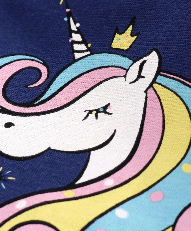 Ventra Girls Unicorn Print Nightwear