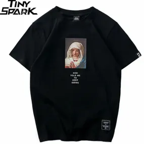 Immaculate Conception Virgin Mary Graphic T-Shirt in Premium Quality Cotton