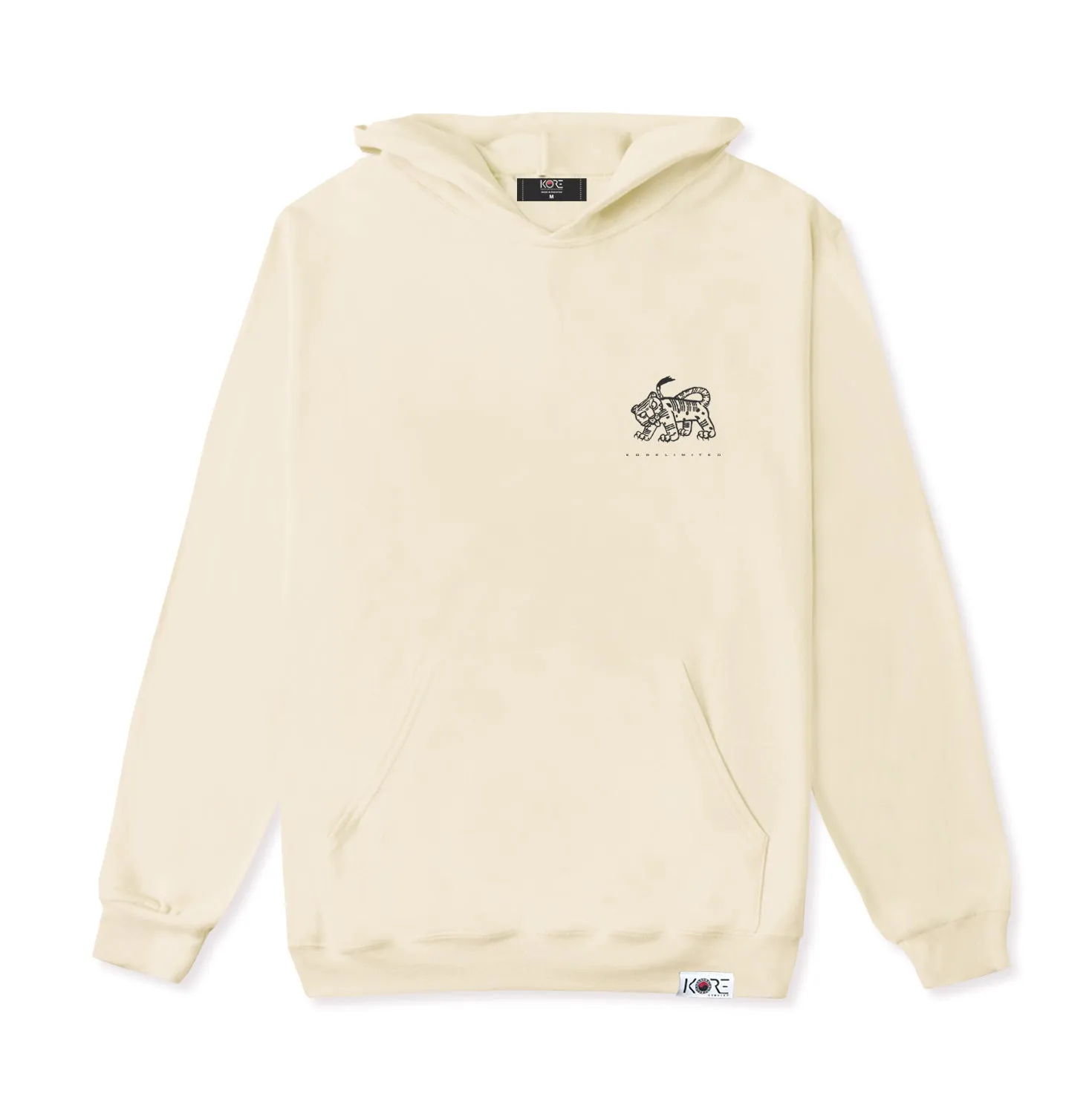 WHITE TIGER HOODIE (CREAM)