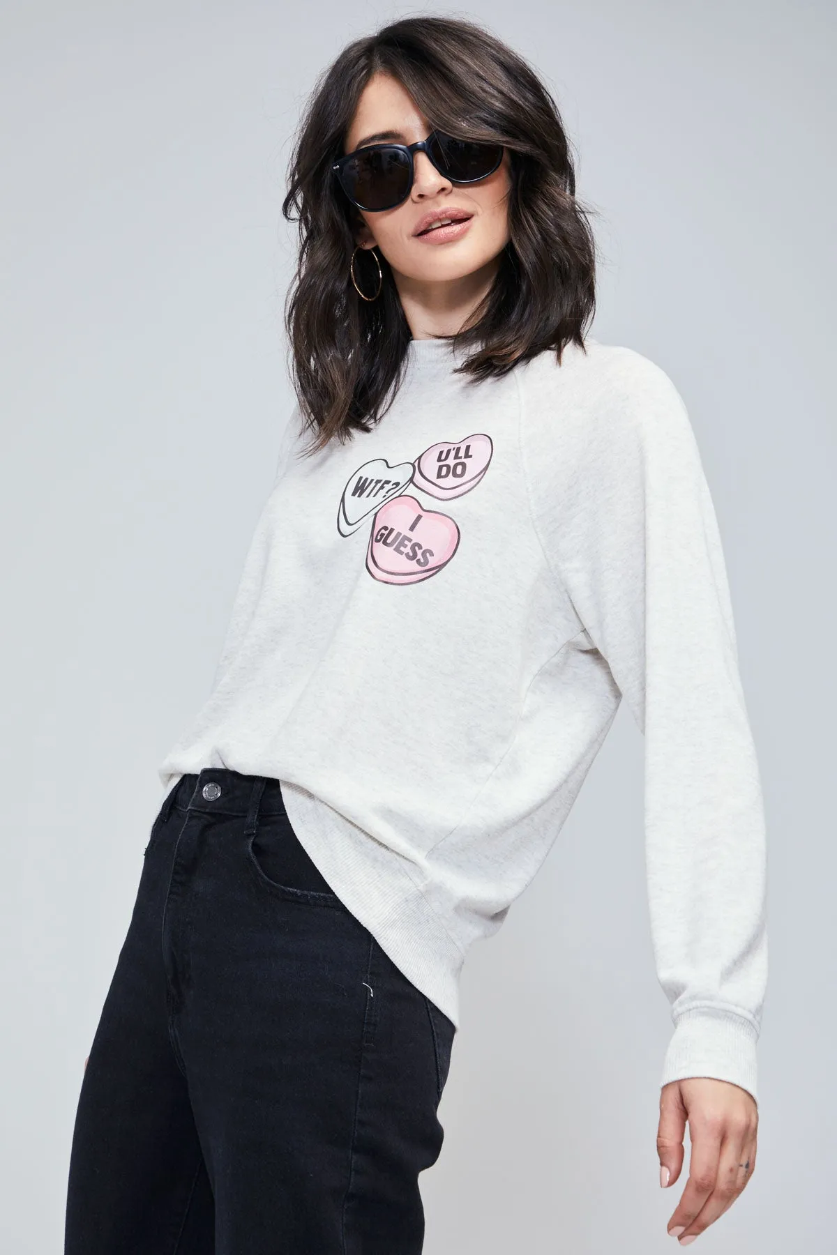 Wildfox Candy Hearts Sommers Sweatshirt