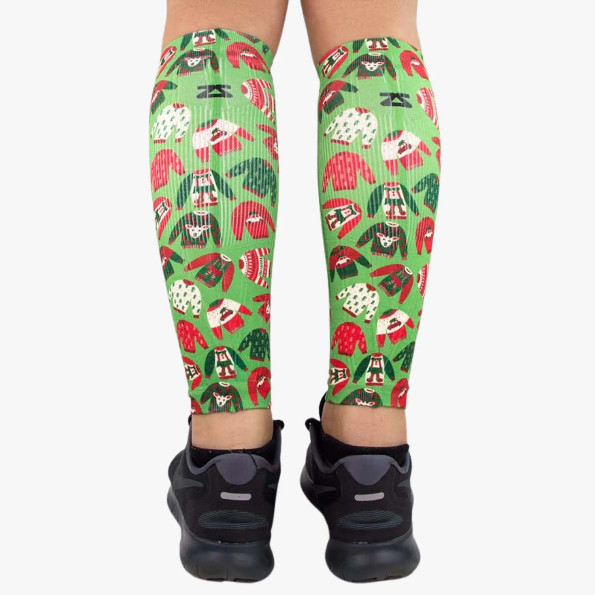 Xmas Sweater Compression Leg Sleeves